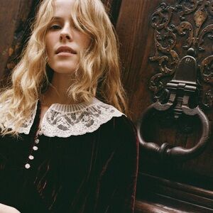 NWT DÔEN Lisbeth Dress in Vino Rossi